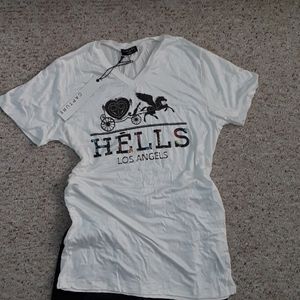 Soft Tee Top in white***New